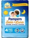 PAMPERS SOLE&LUNA MAXI 17 PEZZI